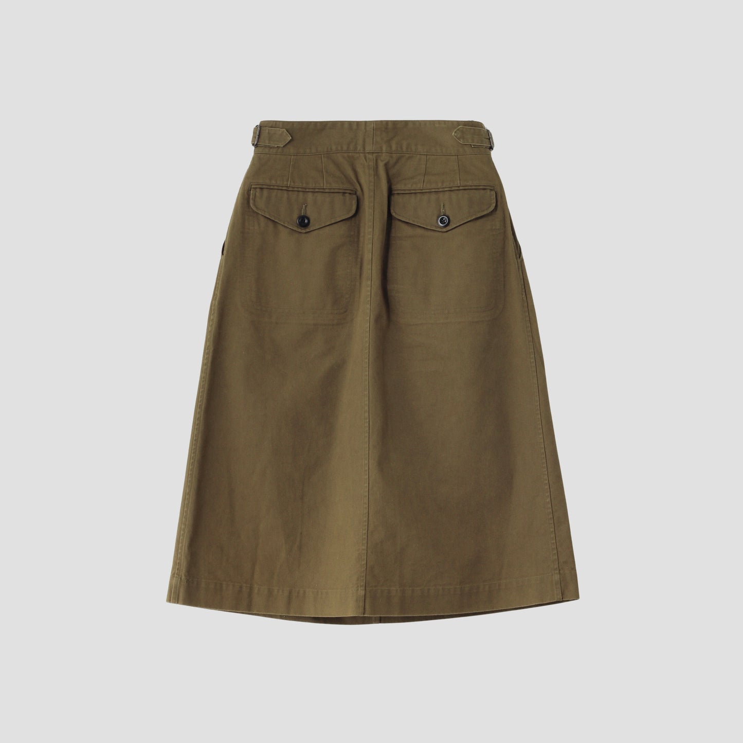 JAPANESE COTTON LINEN DRILL SKIRT