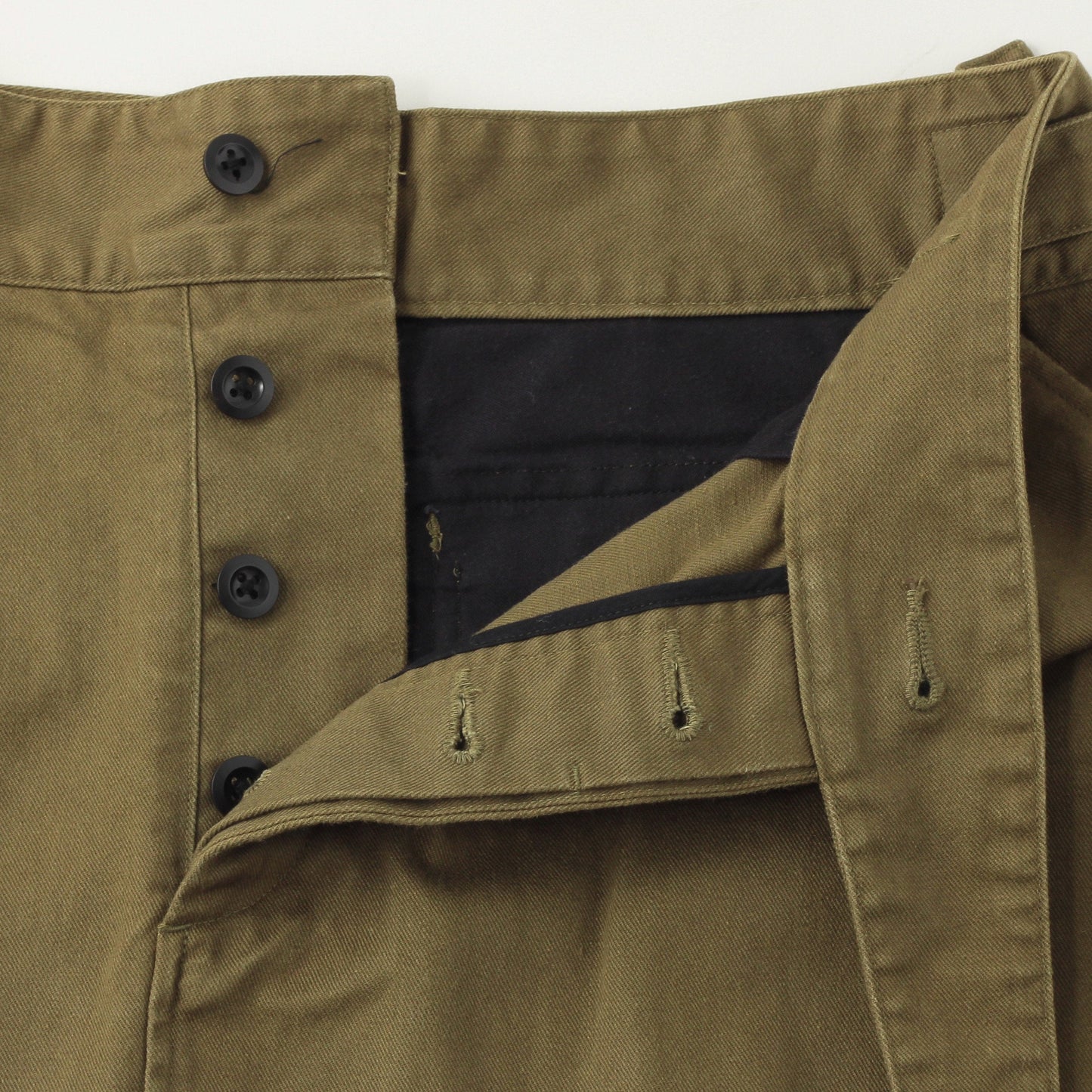 JAPANESE COTTON LINEN DRILL SKIRT