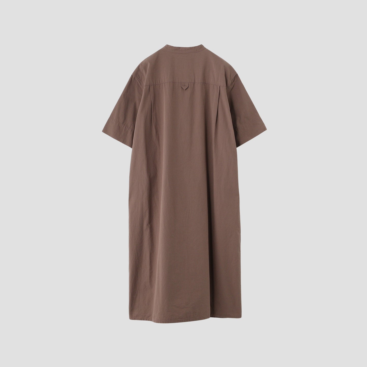 SANDED COTTON LINEN DRESS