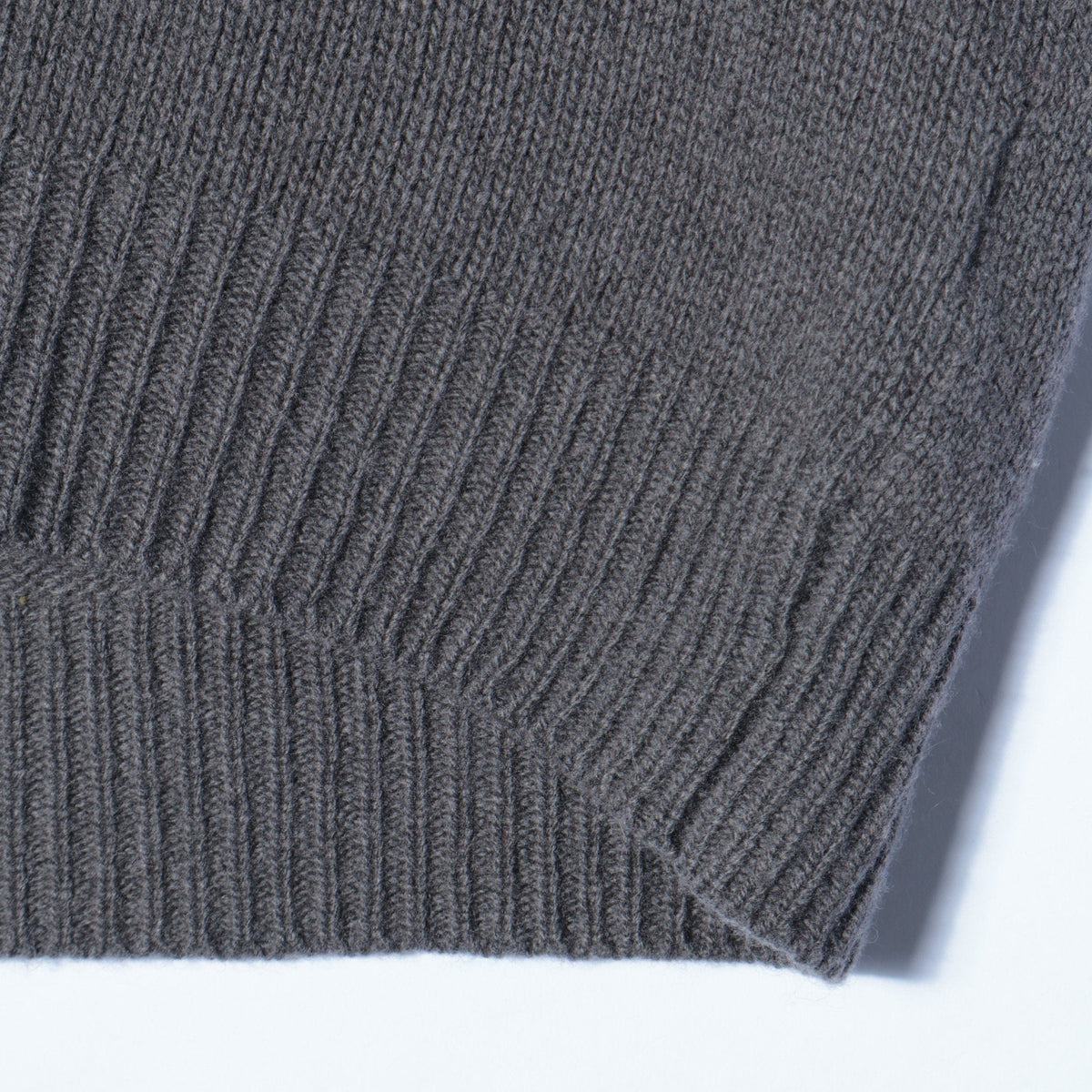 SHAWL COLLAR VEST KNIT