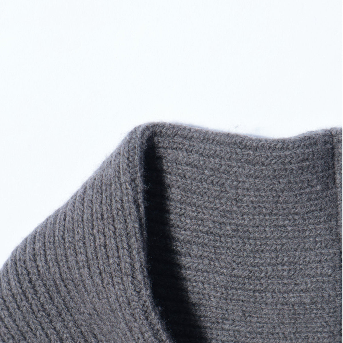 SHAWL COLLAR VEST KNIT