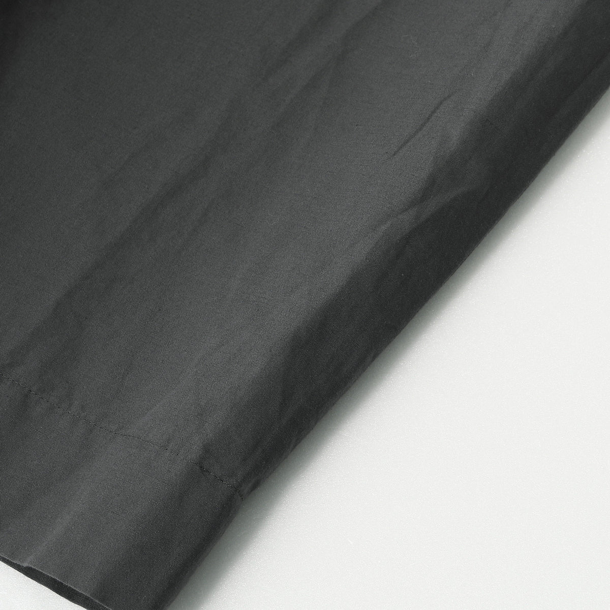 PLAIN WEAVE COTTON LINEN TROUSERS