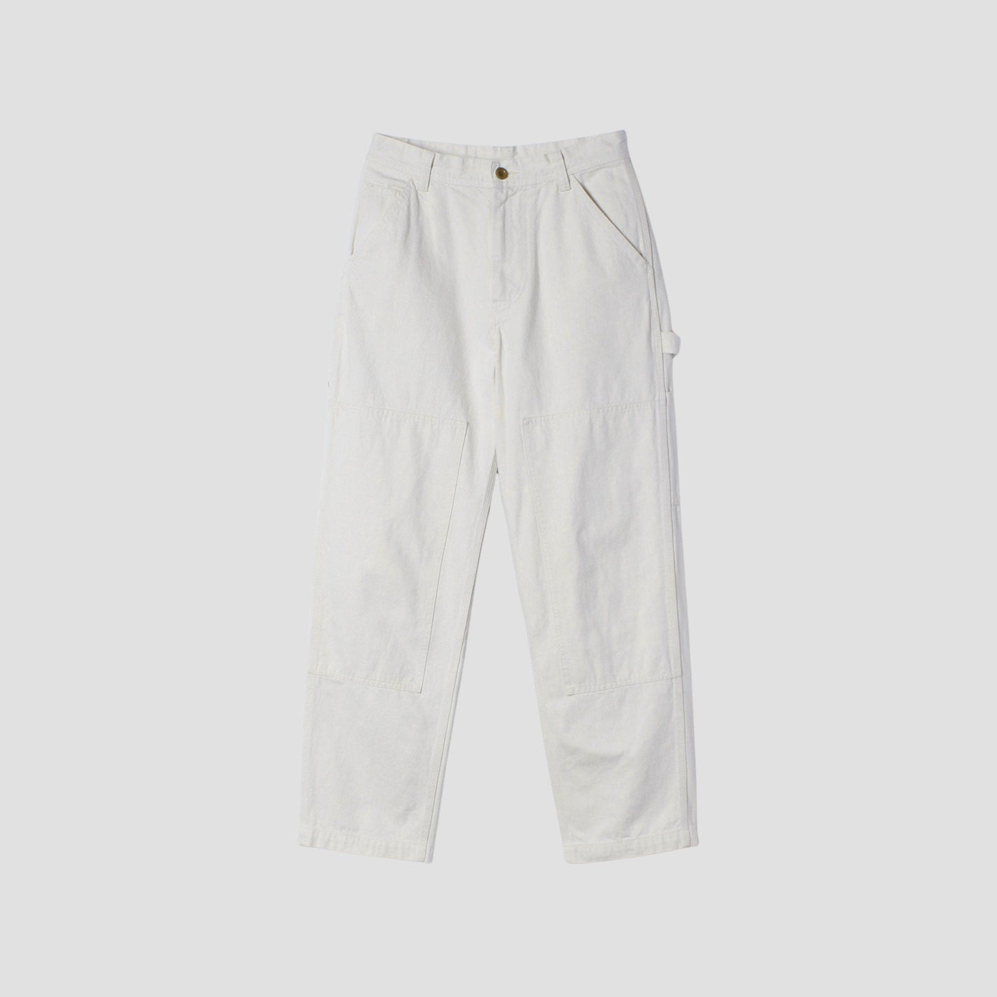 NATURAL DENIM TROUSERS