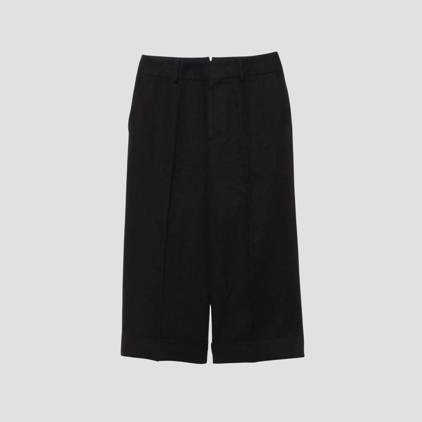 LINEN TWILL TROUSERS