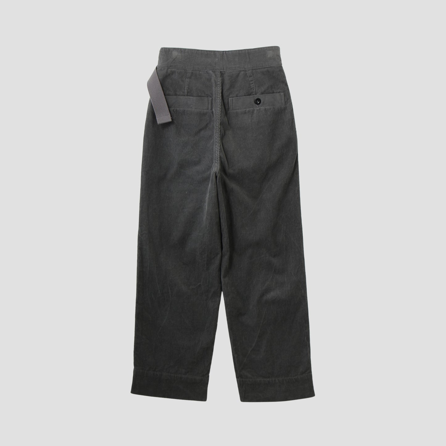 DRY COTTON NEEDLECORD TROUSERS