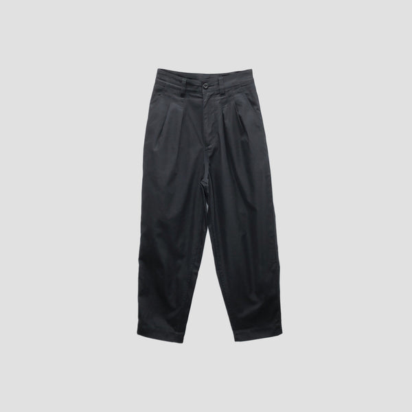 CRISP COTTON TWILL TROUSERS