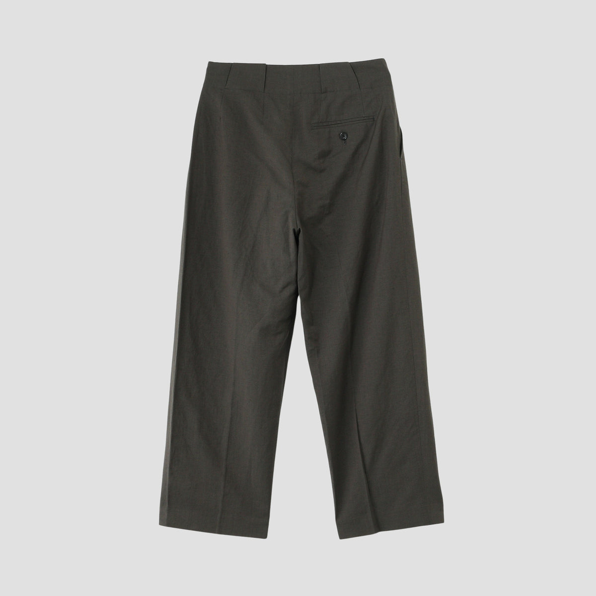SOFT WOOL LINEN TROUSERS