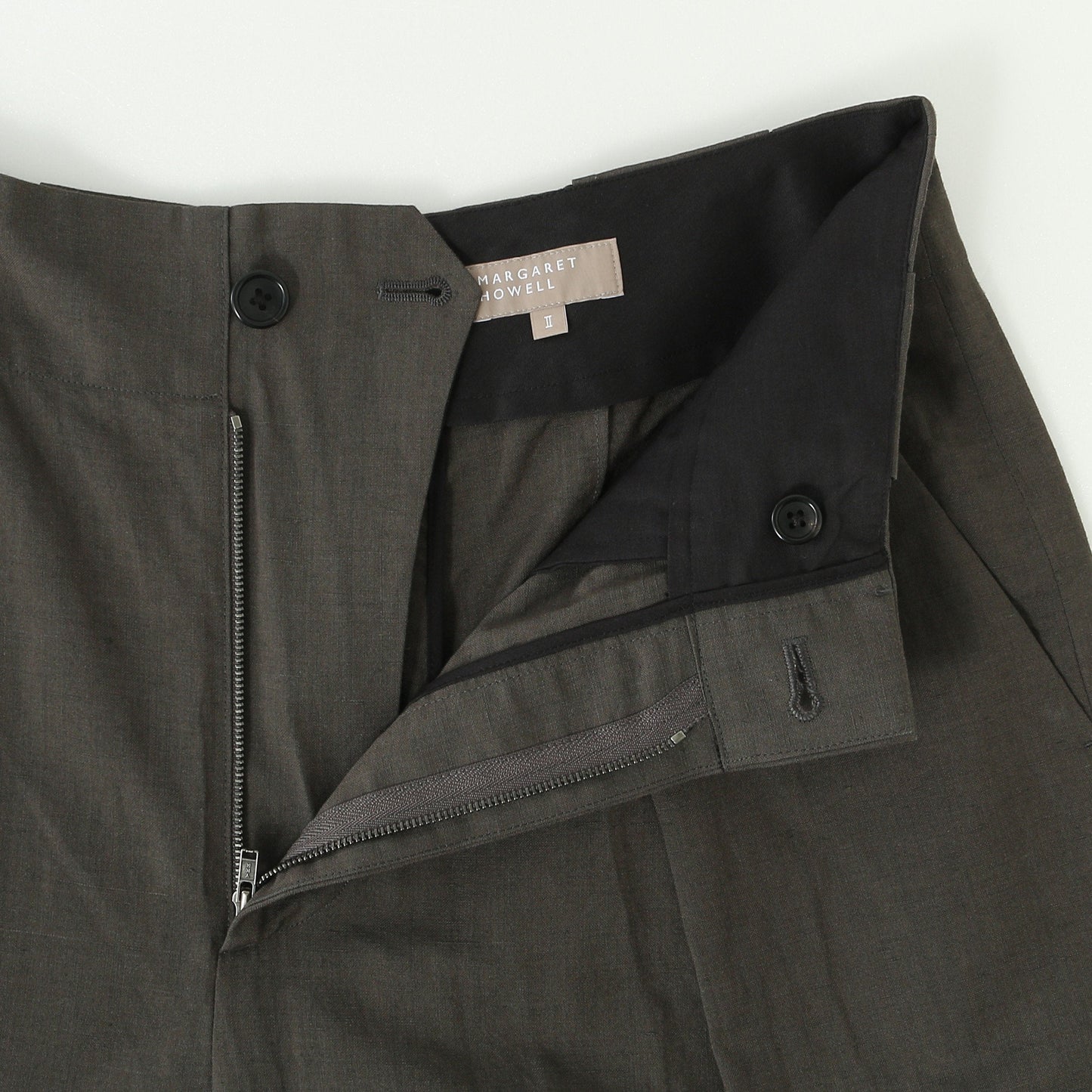 SOFT WOOL LINEN TROUSERS