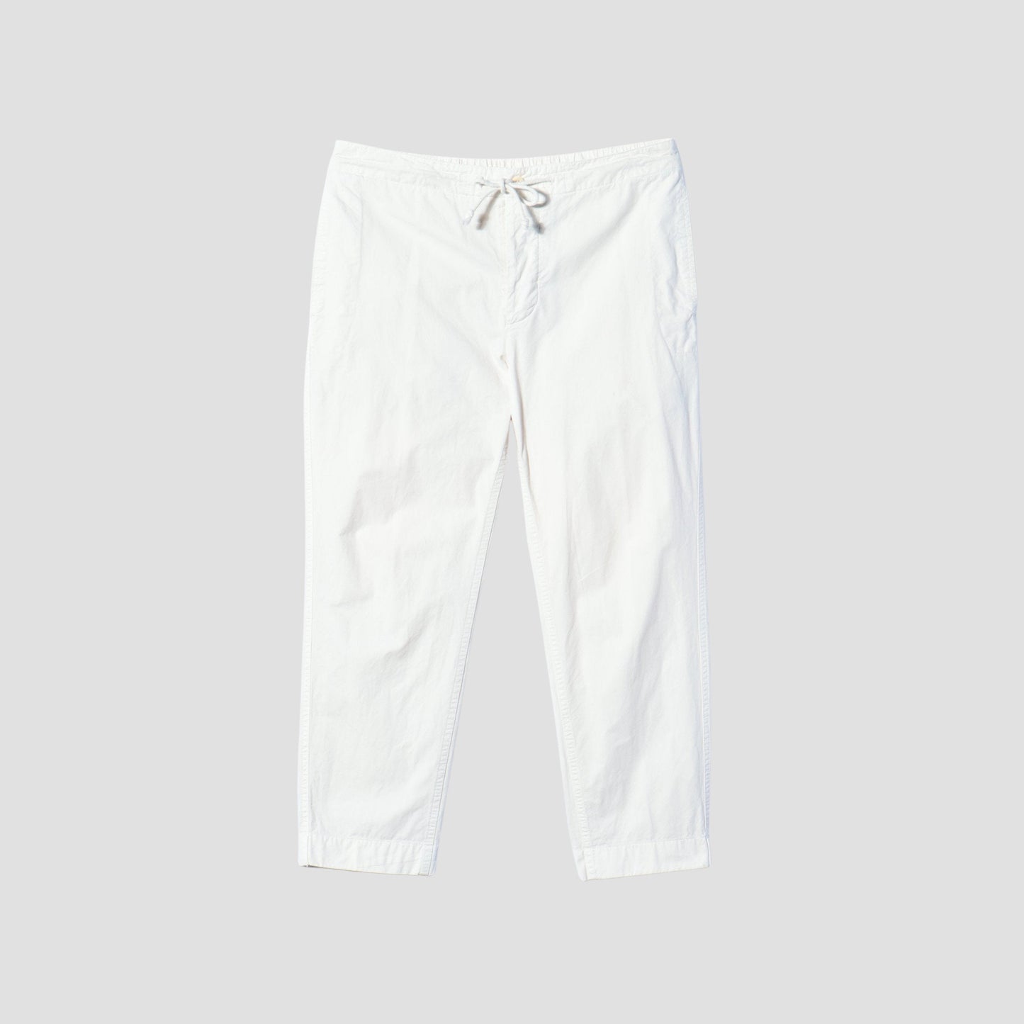 SUPERFINE COTTON TWILL TROUSERS