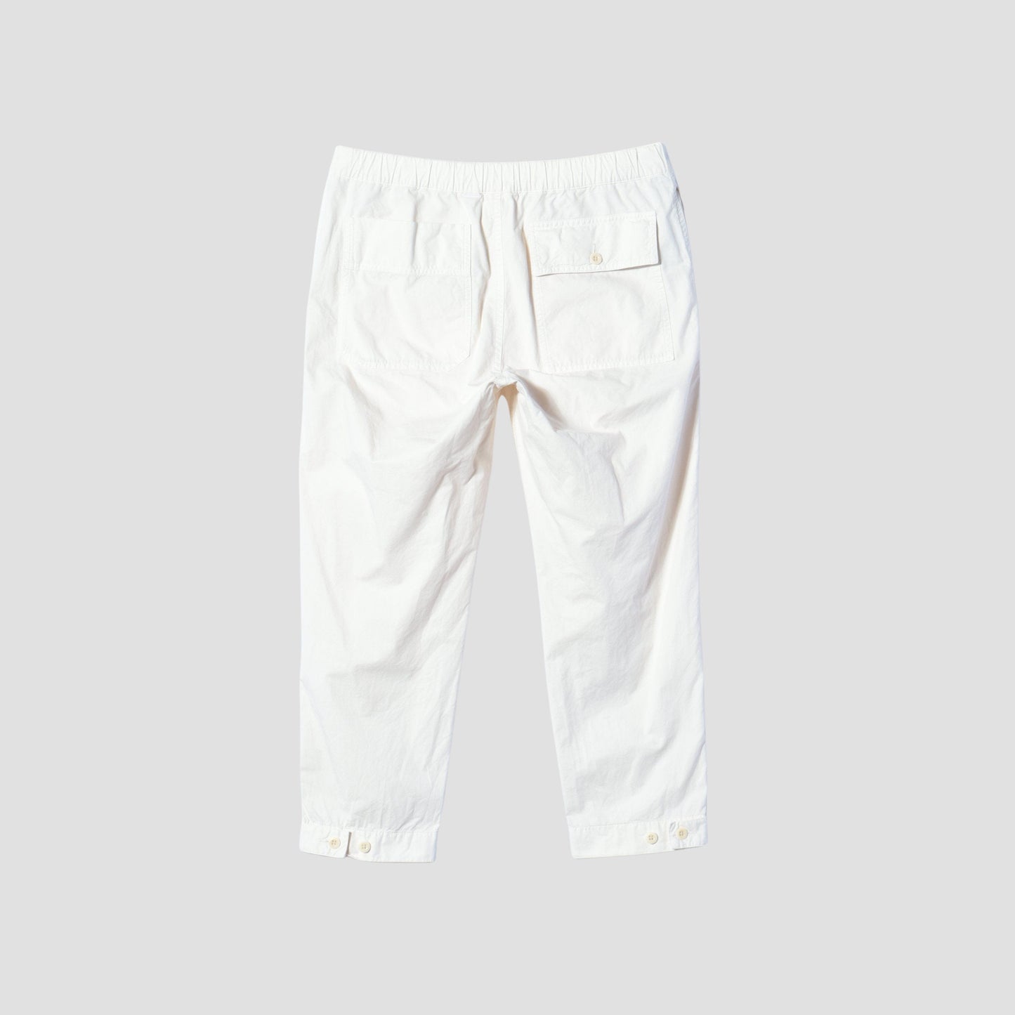 SUPERFINE COTTON TWILL TROUSERS