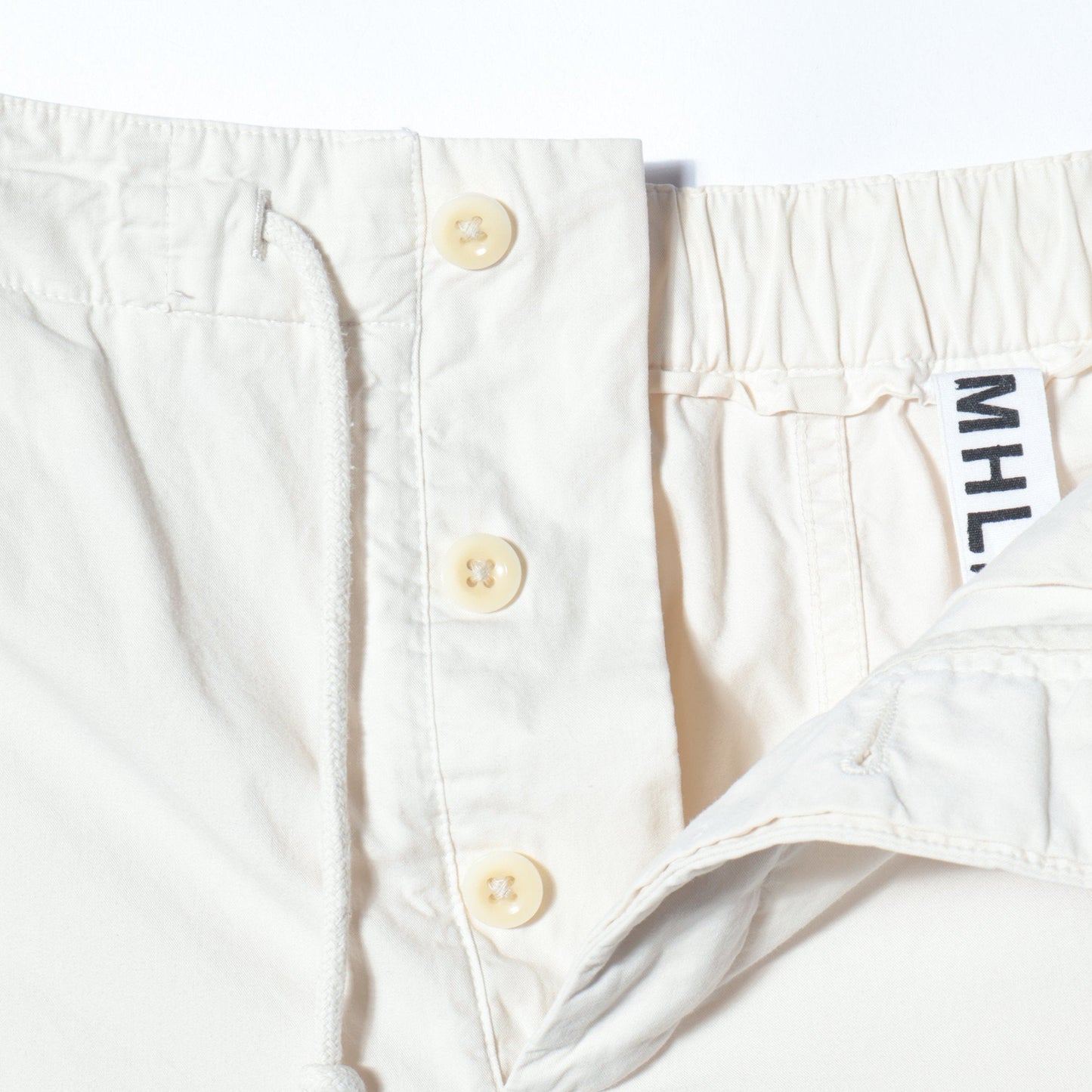 SUPERFINE COTTON TWILL TROUSERS
