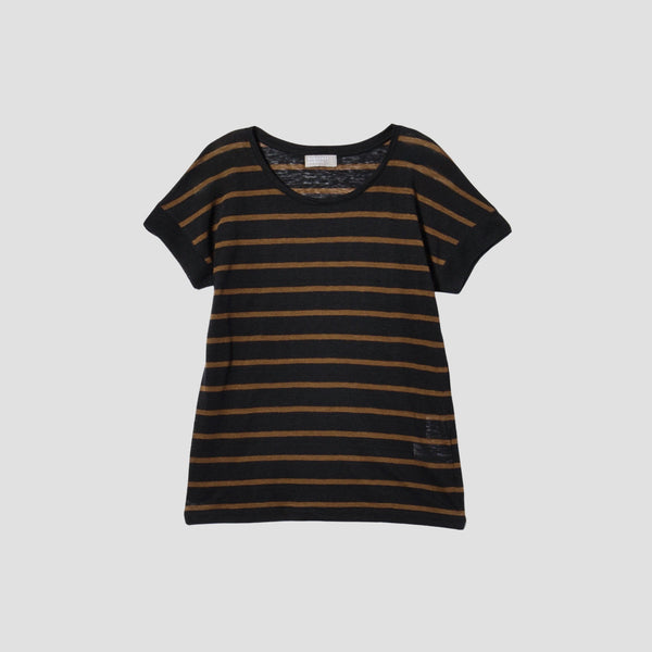 STRIPE LINEN JERSEY
