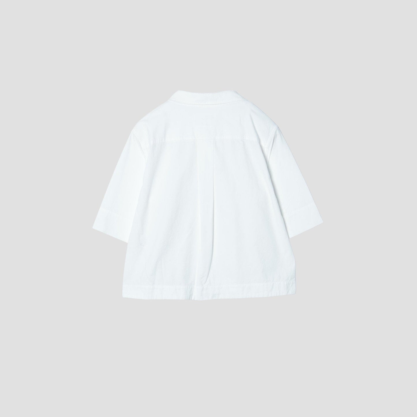 WORN COTTON PLAINWEAVE SHIRT