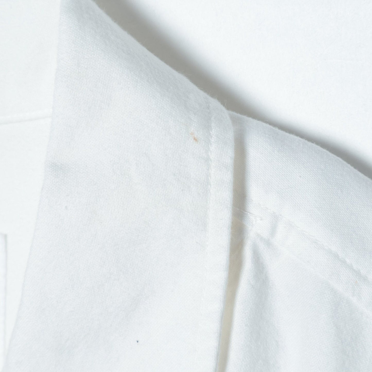 WORN COTTON PLAINWEAVE SHIRT