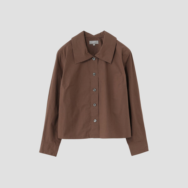 MATT COTTON POPLIN SHIRT