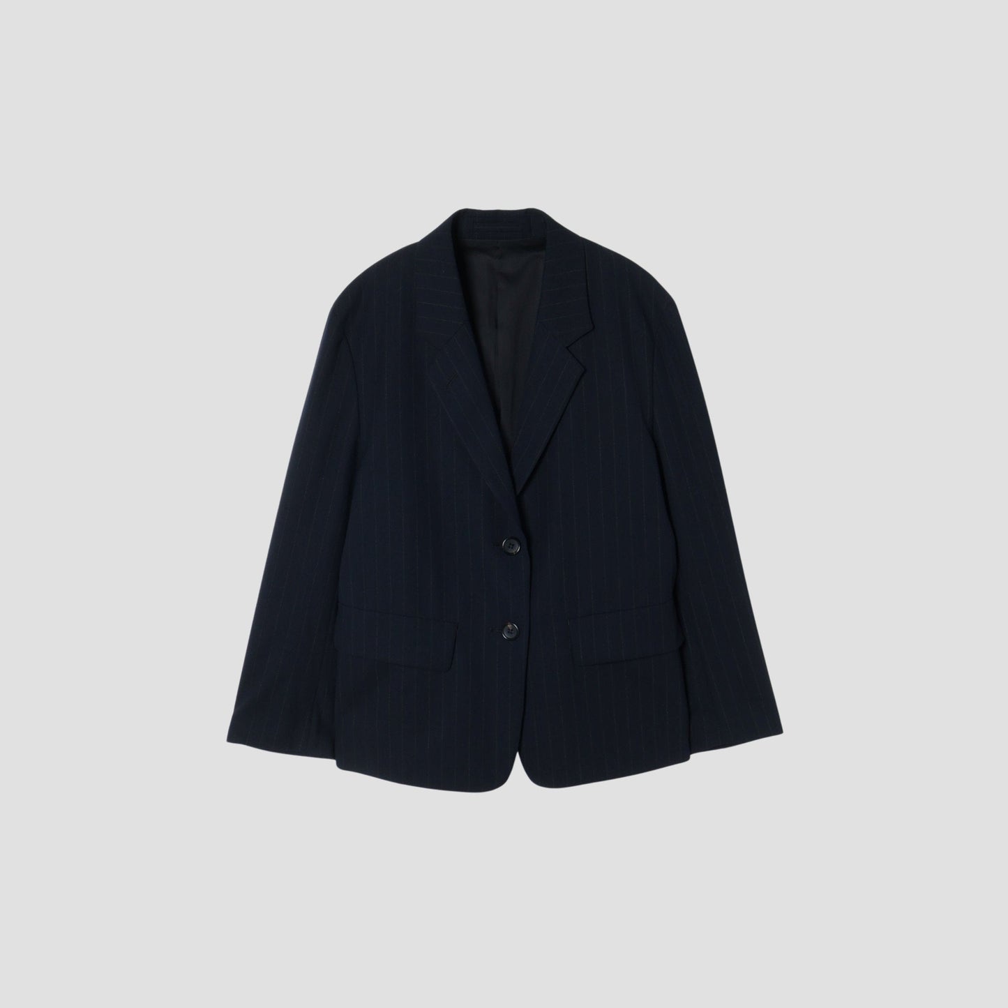 WOOL PINSTRIPE JACKET