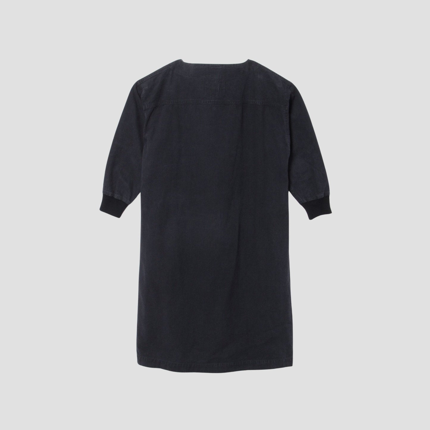 FADED COTTON TWILL DRESS