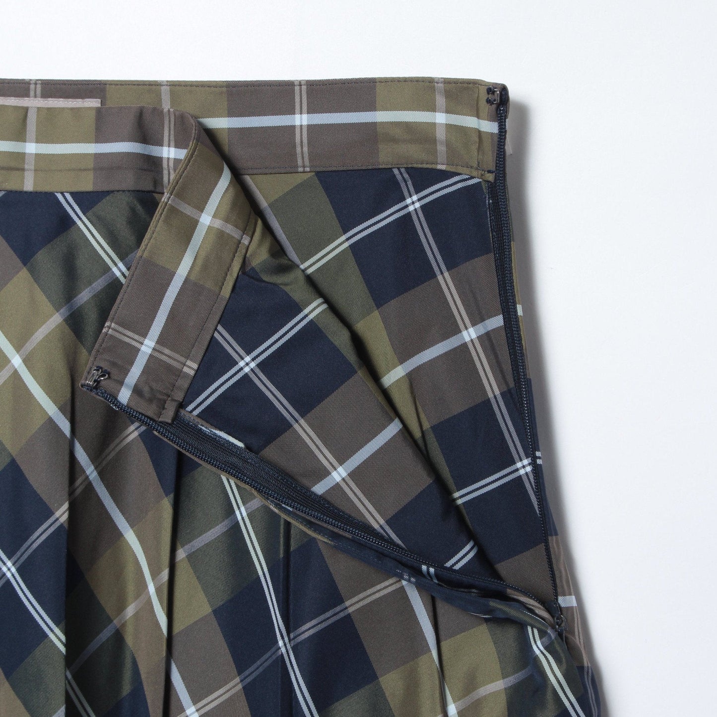 WINDOWPANE CHECK SKIRT
