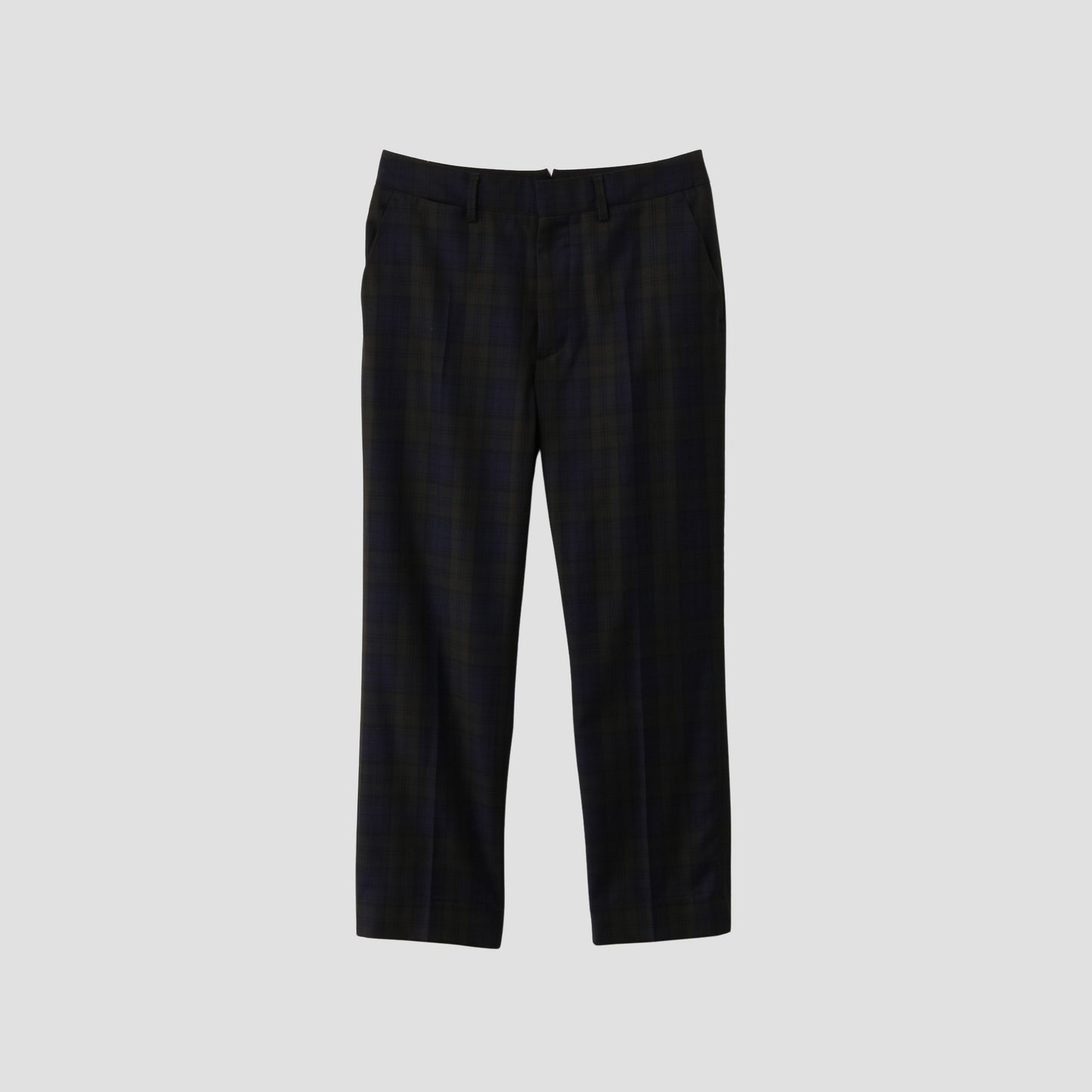 WOOL BLACKWATCH TROUSERS