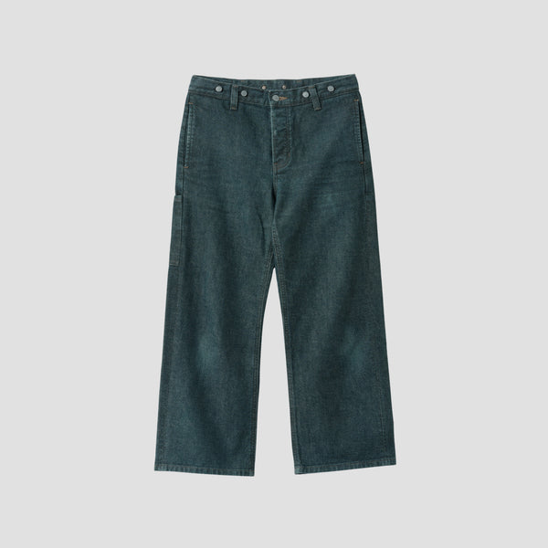 YELLOW CAST DENIM TROUSERS