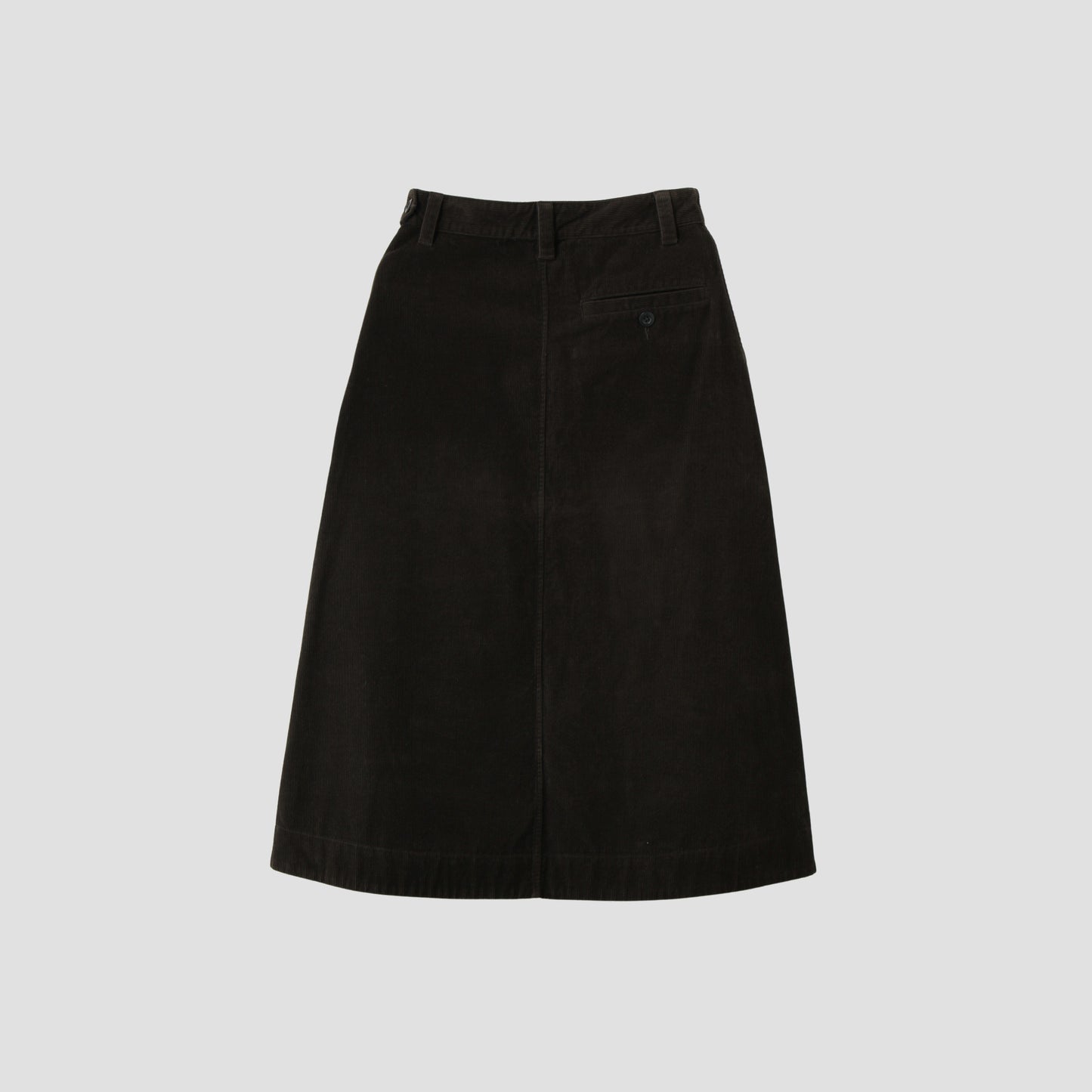DRY COTTON NEEDLECORD SKIRT