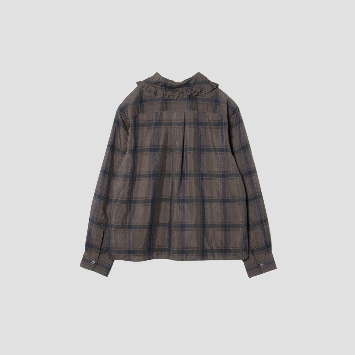 COTTON SILK CHECK SHIRT