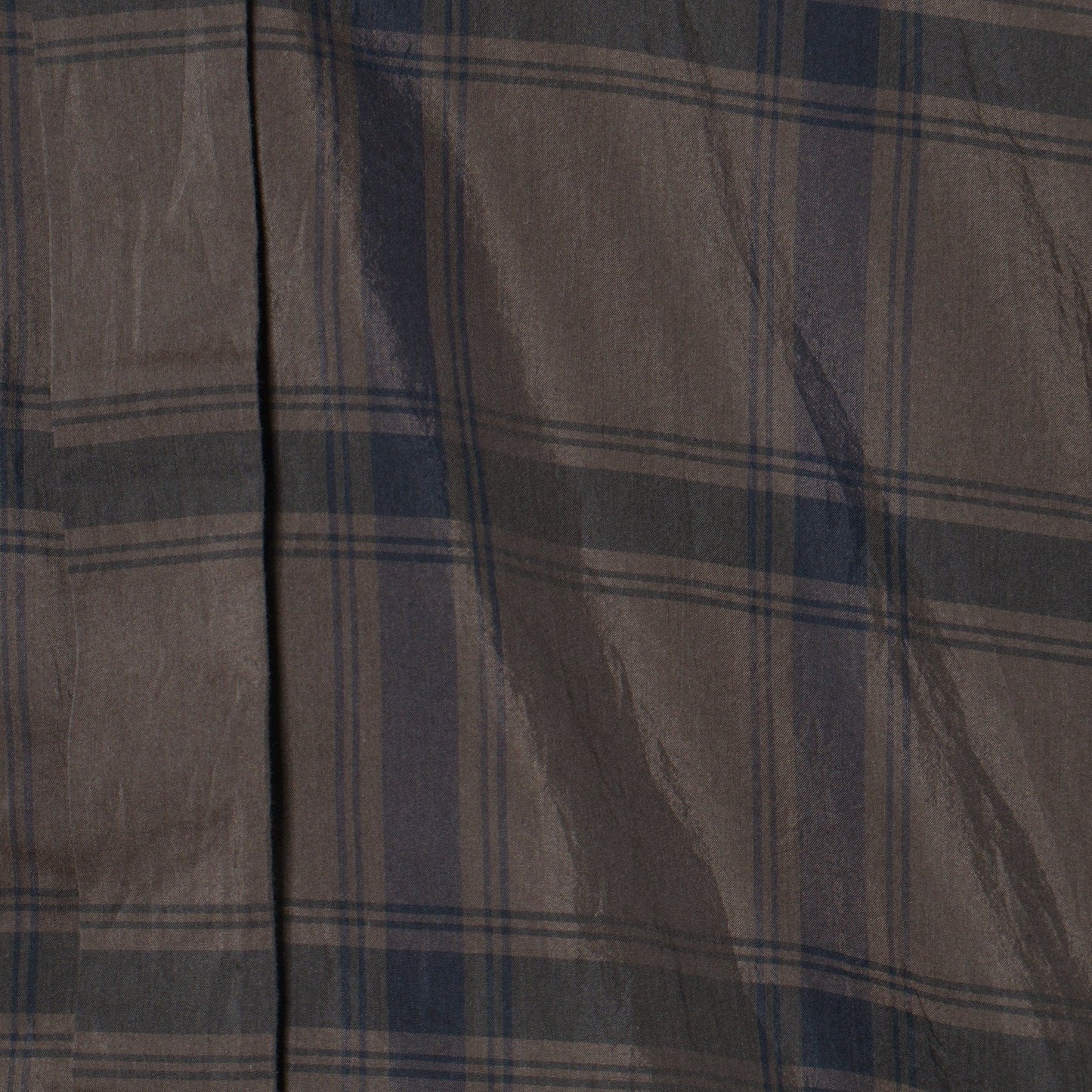 COTTON SILK CHECK SHIRT
