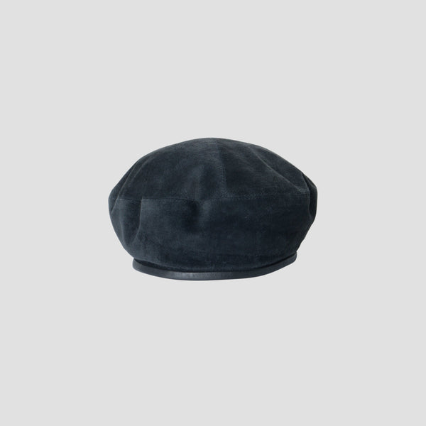 SUEDE BERET HAT
