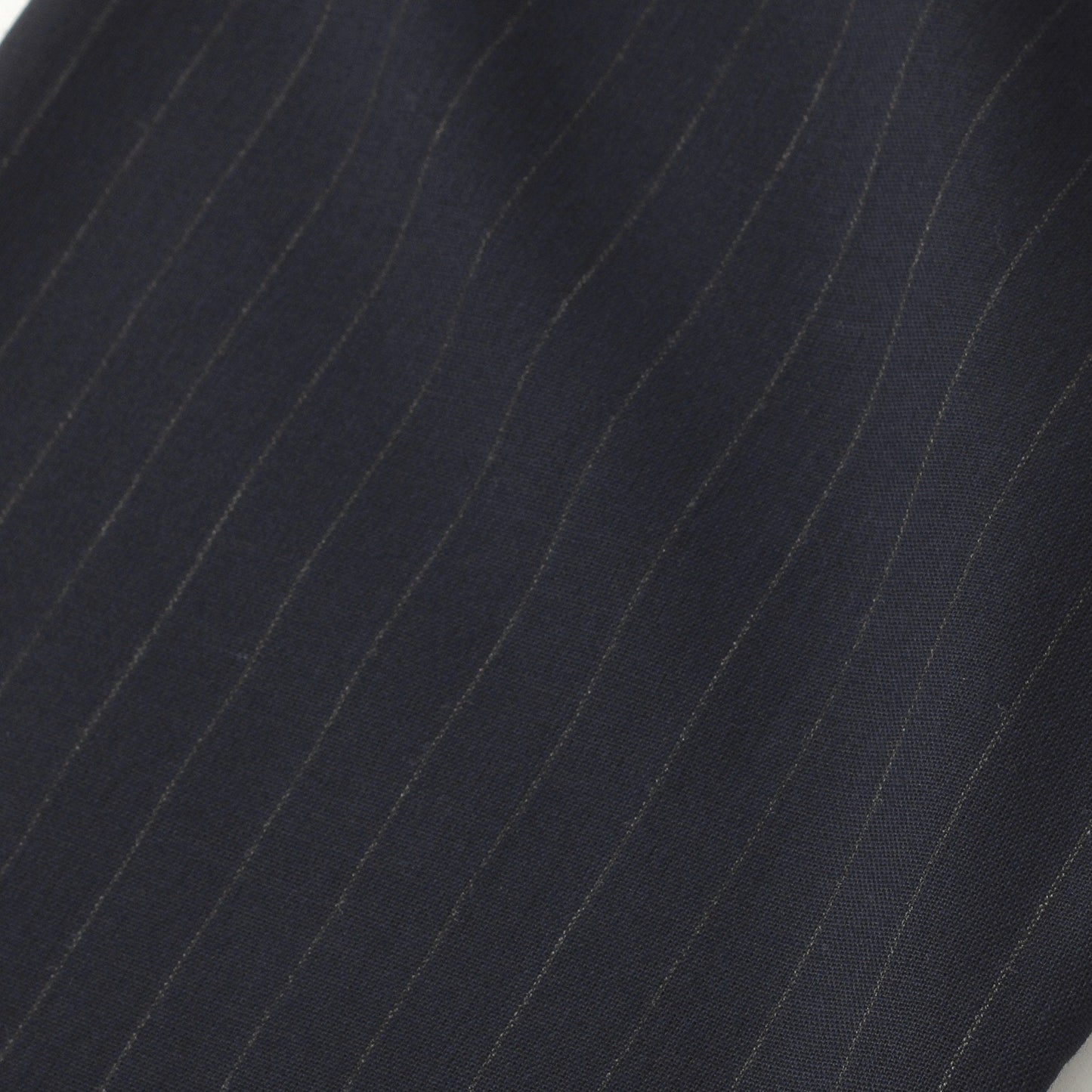 WOOL PINSTRIPE TROUSERS