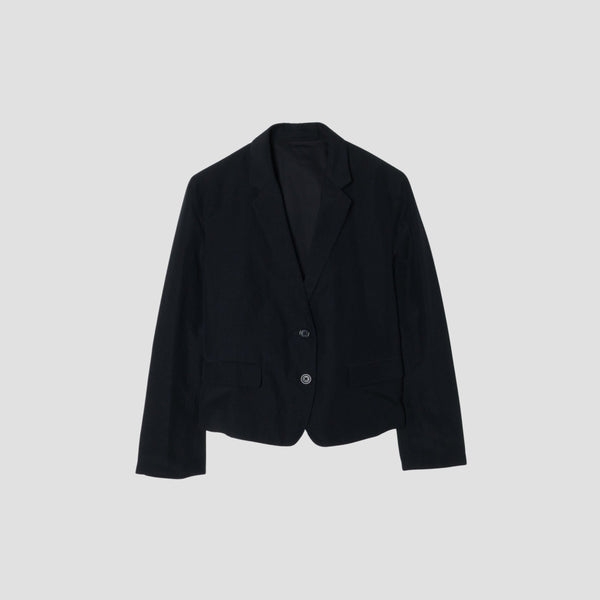 WOOL LINEN POPLIN JACKET