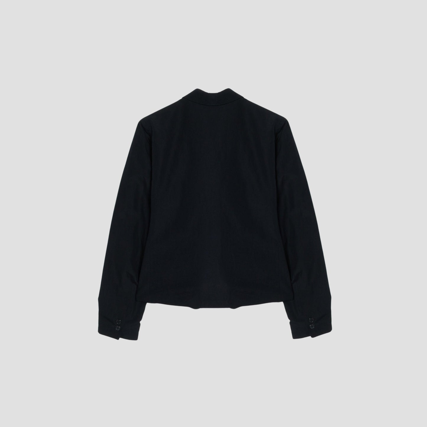 WOOL LINEN POPLIN JACKET