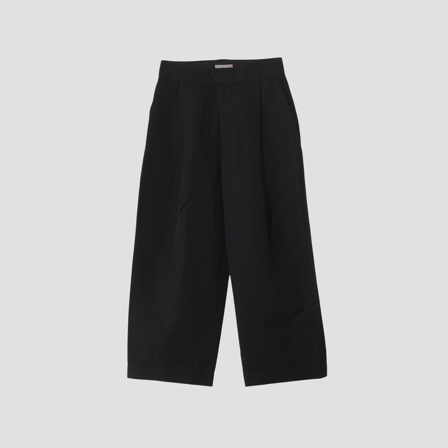 COTTON LINEN TWILL TROUSERS