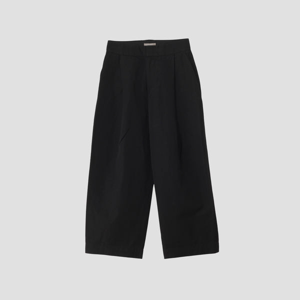 COTTON LINEN TWILL TROUSERS