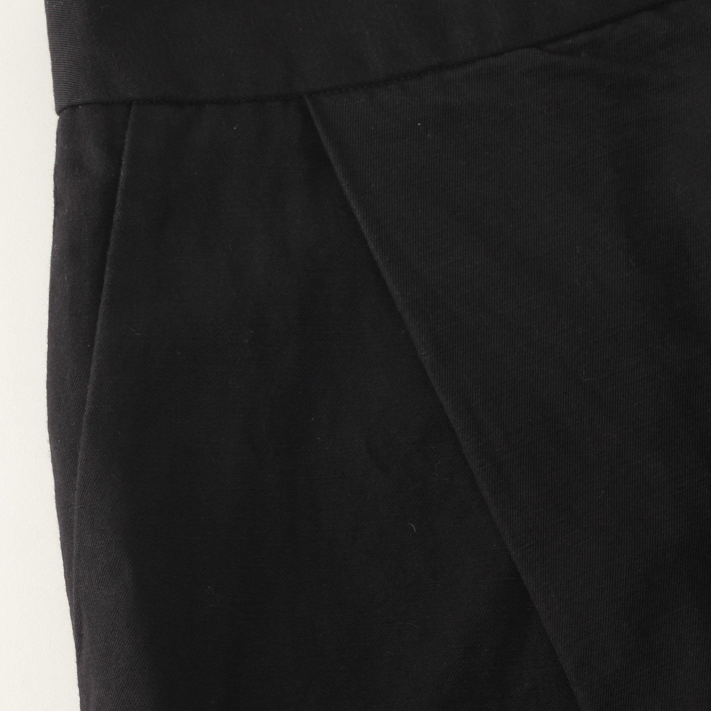 COTTON LINEN TWILL TROUSERS