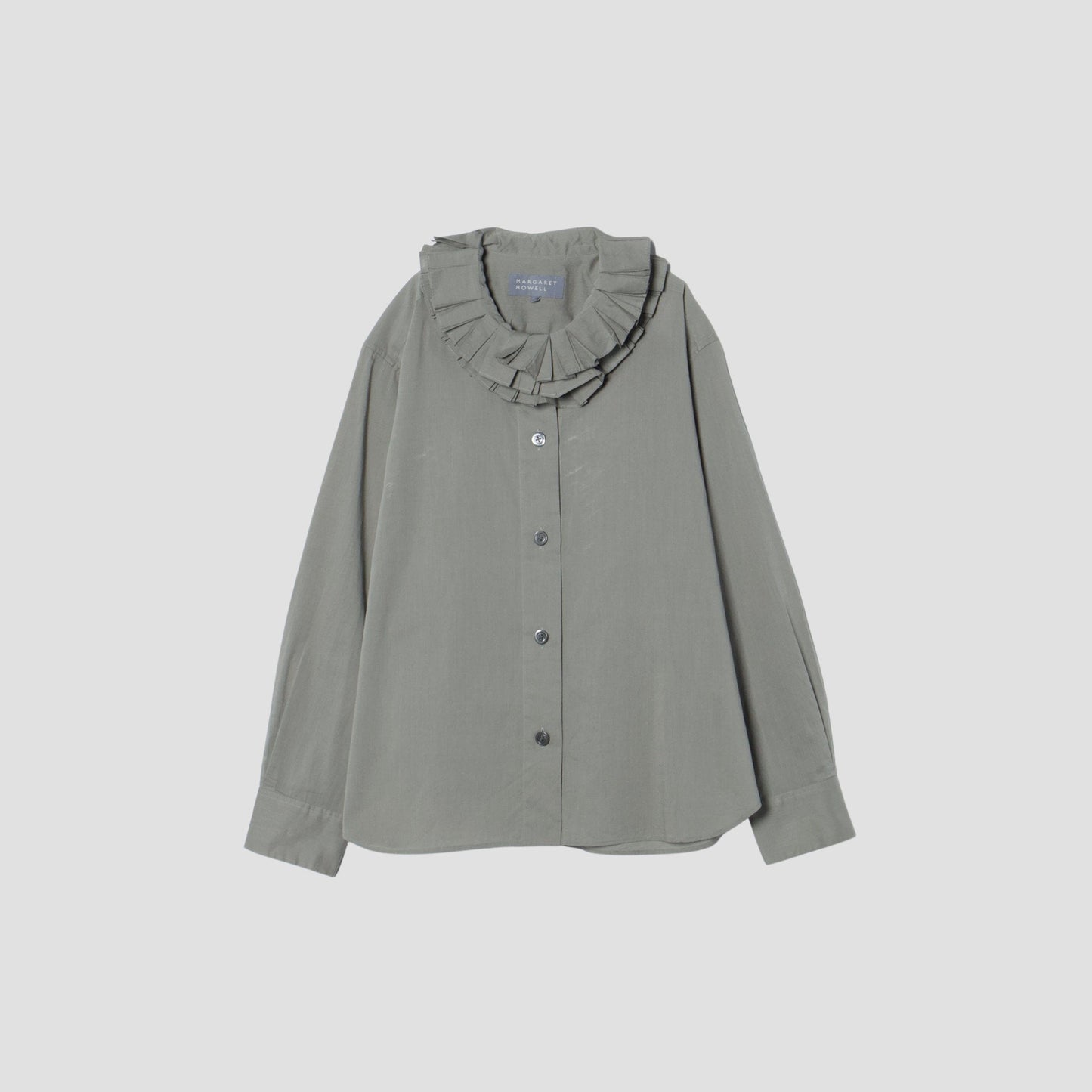WASHED COTTON POPLIN SHIRT