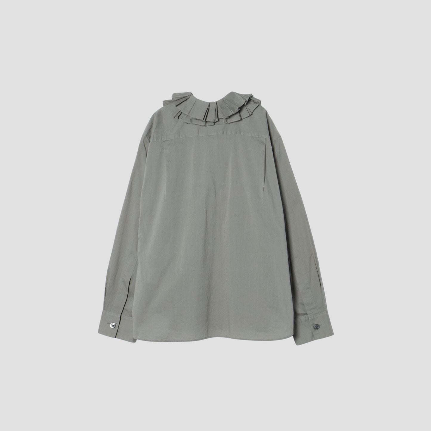 WASHED COTTON POPLIN SHIRT