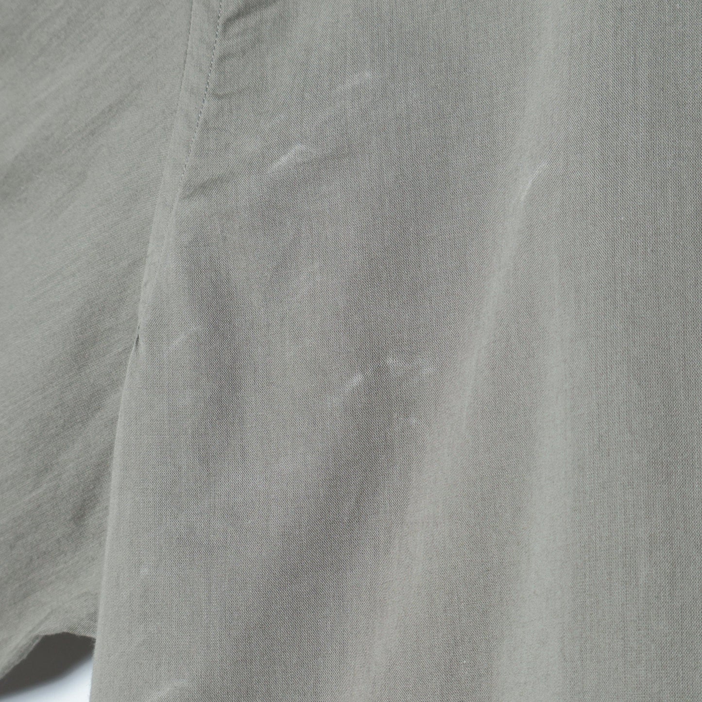 WASHED COTTON POPLIN SHIRT