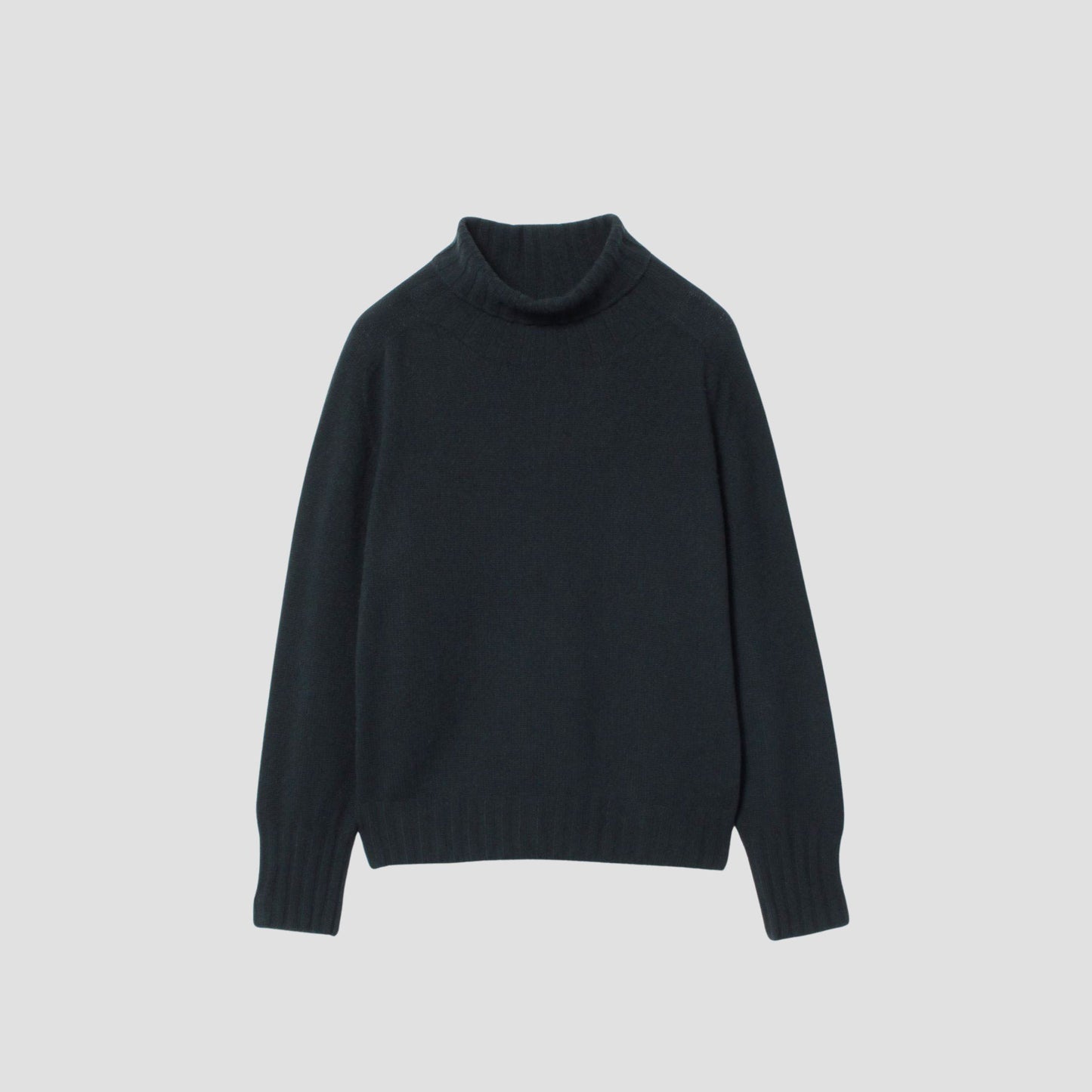 WIDE ROLL NECK KNIT