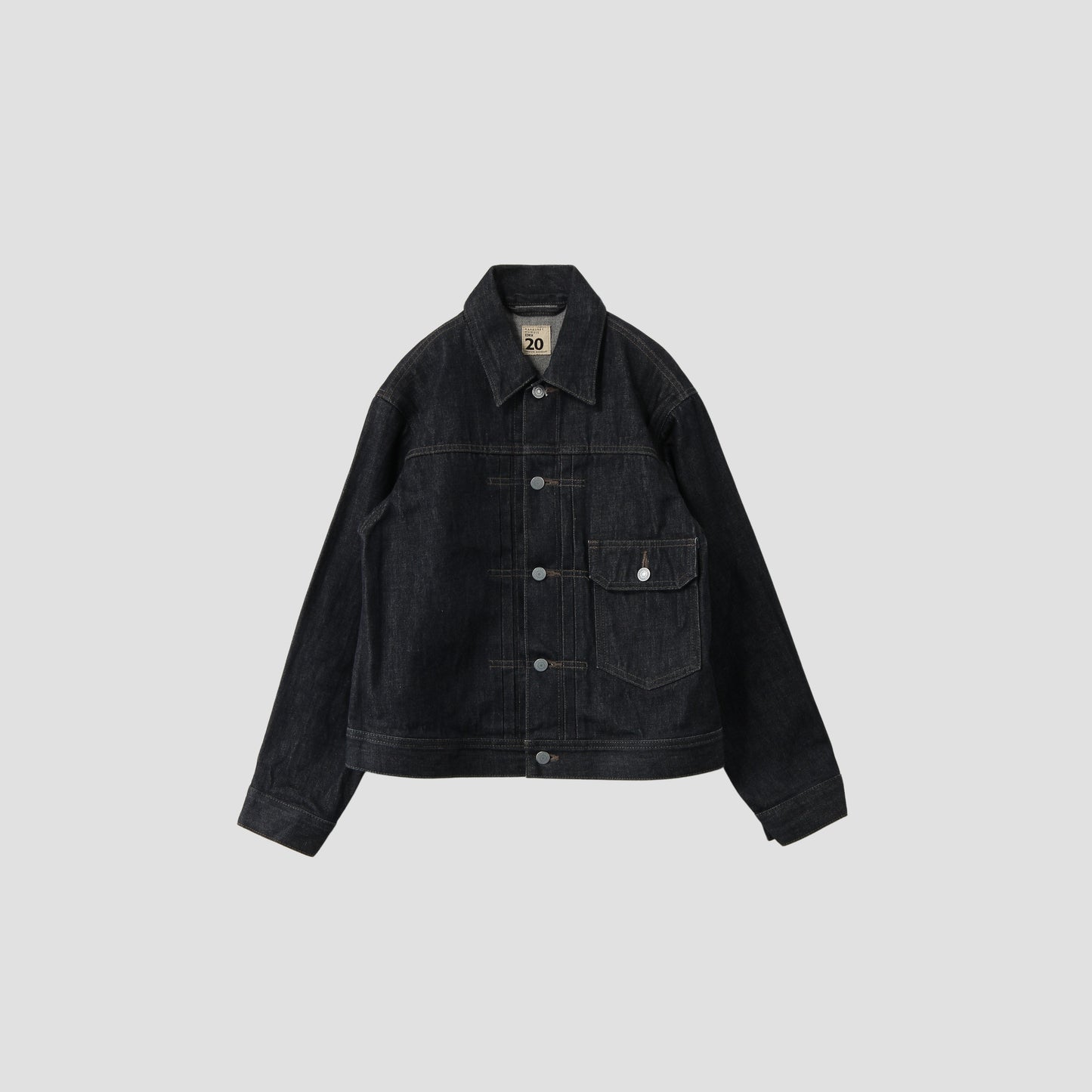 ORGANIC COTTON DENIM BLOUSON