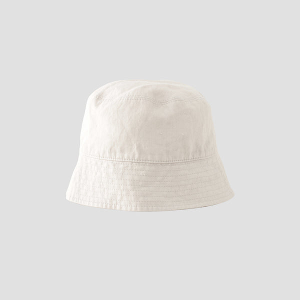 COMPACT LINEN TWILL HAT