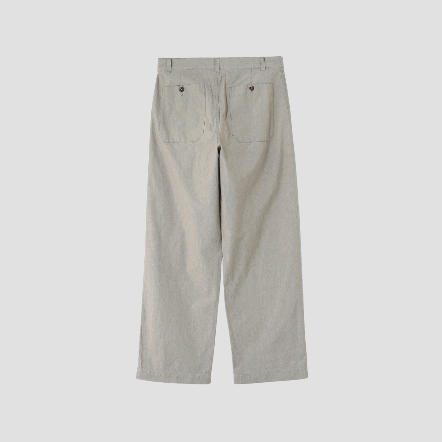 HAIRLINE COTTON TROUSERS