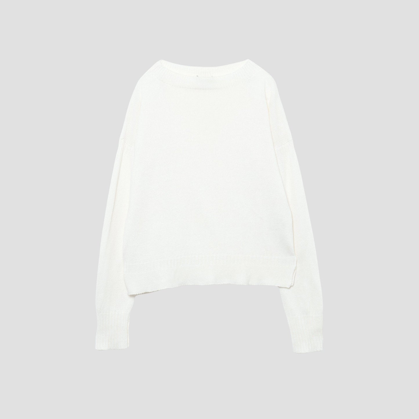 BOAT NECK GUERNSEY KNIT