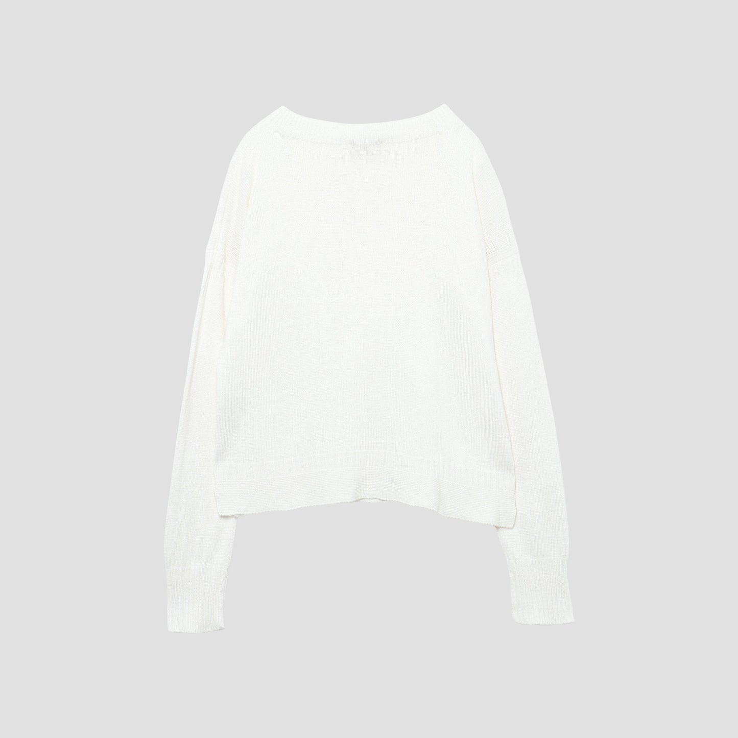 BOAT NECK GUERNSEY KNIT