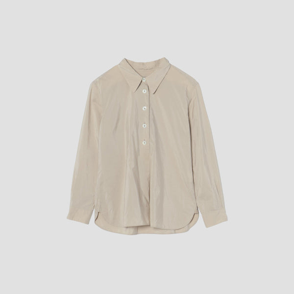 COTTON SILK POPLIN SHIRT