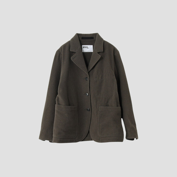 FELTED SHETLAND WOOL JACKET