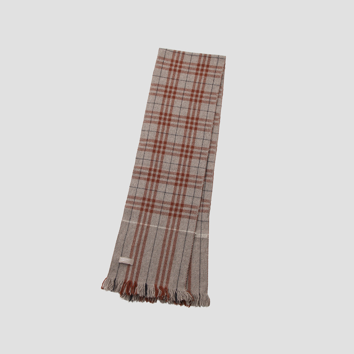 IRREGULAR CHECK SCARF
