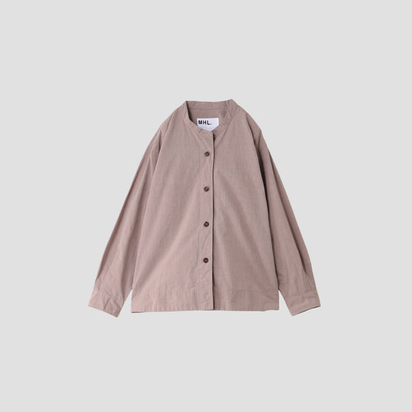 NATURAL COTTON CHAMBRAY SHIRT