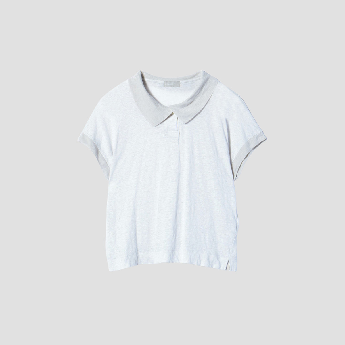 LINEN JERSEY POLO