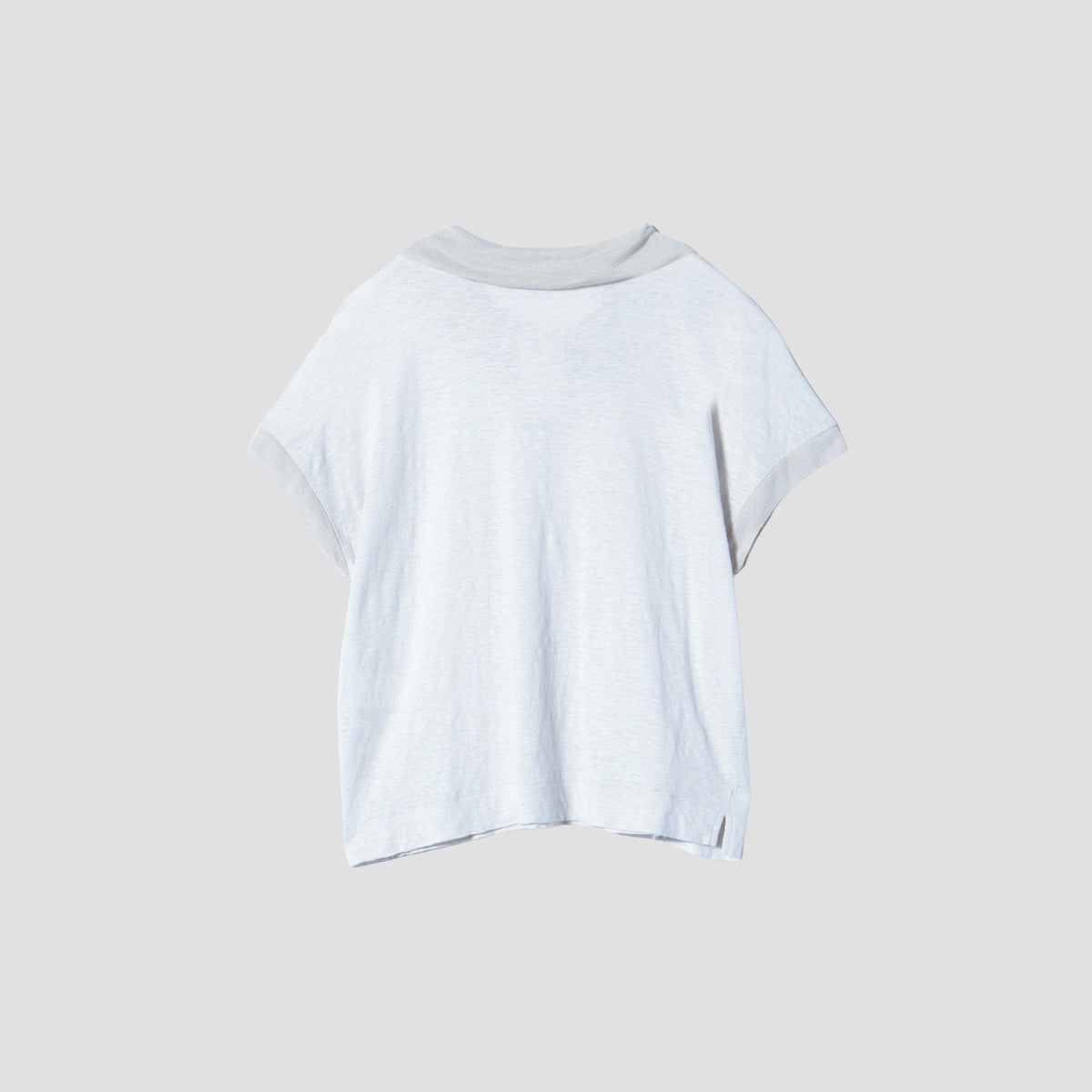 LINEN JERSEY POLO