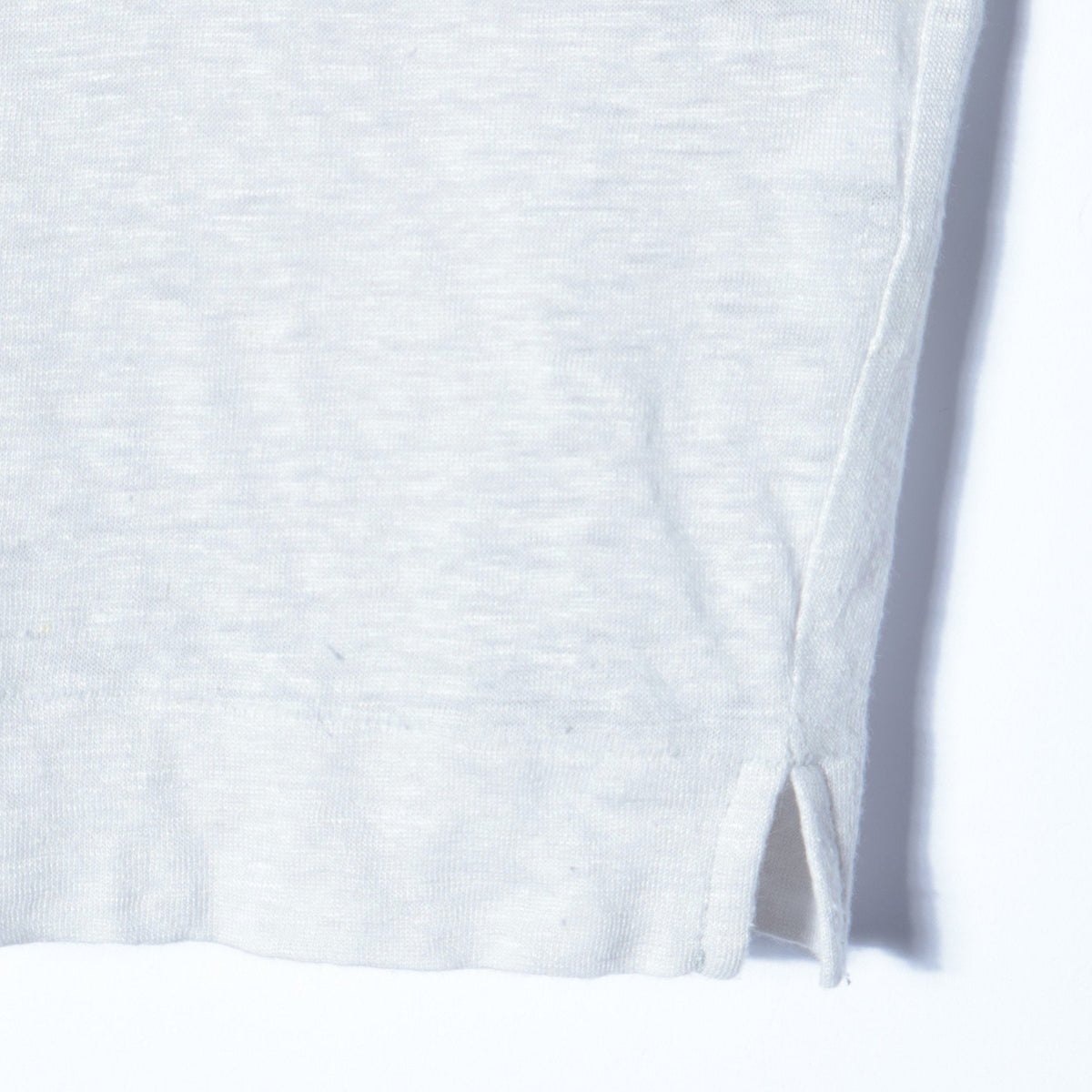LINEN JERSEY POLO